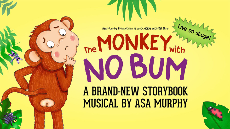 The Monkey with No Bum Graphic